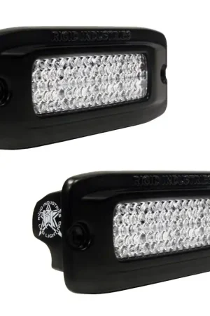 Markdown Rigid Industries SRQ - Flush Mount - Diffused - Back Up Light Kit