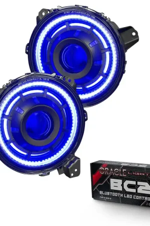 Oculus(TM) Bi-LED Projector Headlights -Jeep Wrangler JL / Gladiator JT Buy Direct