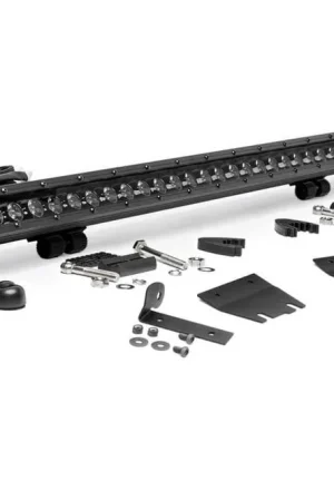 Jeep 30 Inch LED Hood Kit 18-20 Wrangler JL 20-Up Gladiator JT Black-Series Rough Country Genuine