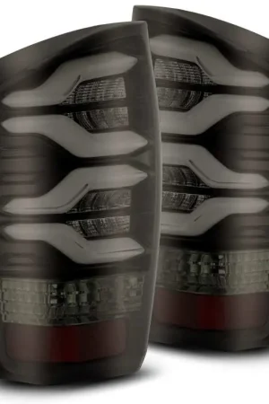 Deal AlphaRex 16-21 Toyota Tacoma LUXX LED Taillights Blk/Red w/Activ Light/Seq Signal