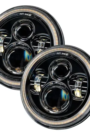 Wholesale ORACLE Lighting 2007-2018 Jeep Wrangler JK Switchback LED Halo Headlights