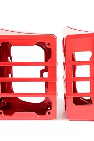 Fresh Stock Rugged Ridge 07-18 Jeep Wrangler JK Red Elite Tail Light Guards