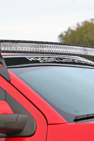 54 Inch Curved LED Light Bar Upper Windshield Mounts 15-19 Silverado/Sierra 2500HD/3500HD Rough Country Buy Direct