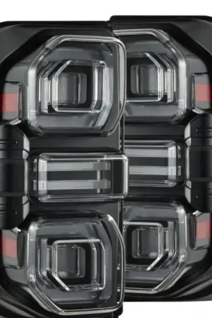 Direct From Factory AlphaRex 21-24 Ford Bronco (Excl. Raptor) Nova-Series LED Tail Lights - Black