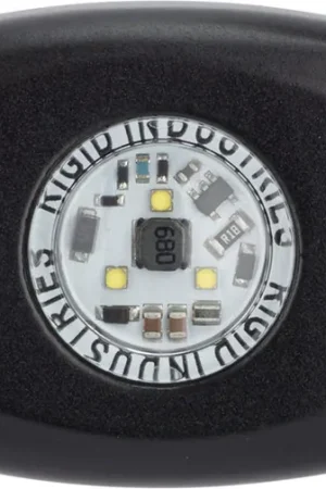 A-Series LED Light, High Power, Red, Black Housing, Single Direct From Factory