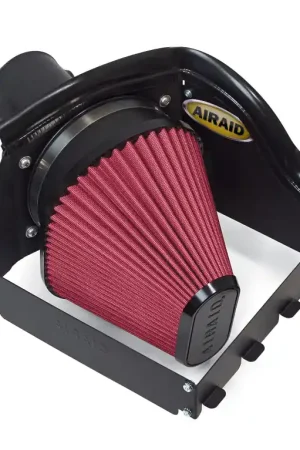 Top Rated Airaid 08-10 Ford F-250/350 5.4L V8/6.8L V10 CAD Intake System w/o Tube (Oiled / Red Media)