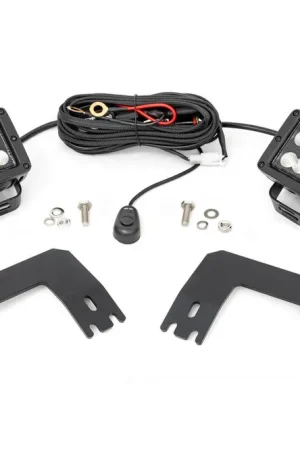 LED Light | Under Bed Mount | 2" Black Pair | Flood | Polaris XPEDITION ADV 5 Wholesale