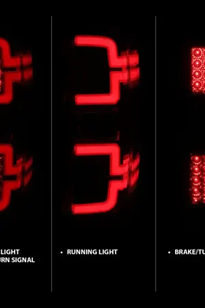 ANZO 2014-2018 Chevy Silverado 1500 LED Taillights Chrome Certified