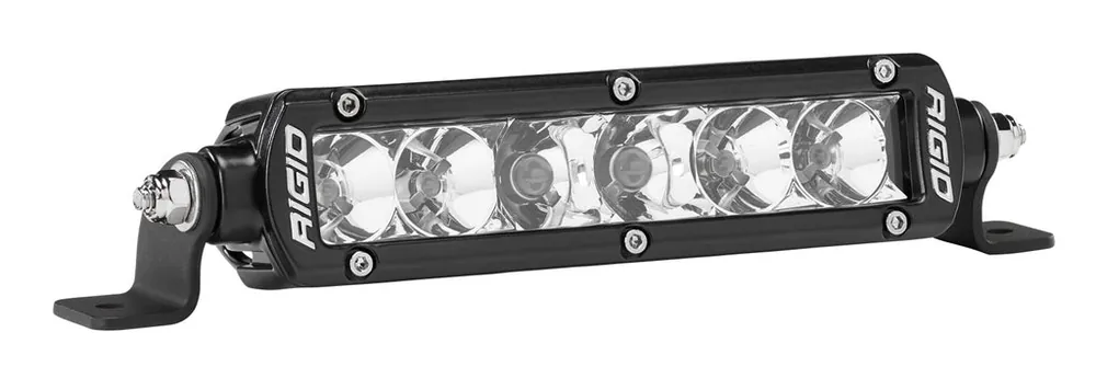 Money Back Guarantee SR-Series PRO LED Light, Spot/Flood Combo, 6 Inch, Black Housing