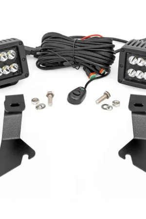 LED Light Kit | Ditch Mount | 2" Black Pair | Spot | Chevy Silverado 1500 (99-06)/Tahoe (00-06) Don’t Miss Out