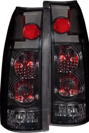 No Minimum Order ANZO 1999-2000 Cadillac Escalade Taillights Dark Smoke G2