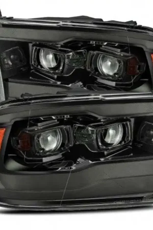 Must Have AlphaRex 09-18 Dodge Ram 1500 PRO-Series Projector Headlights Plank Style Alpha Blk w/Seq Signal/DRL