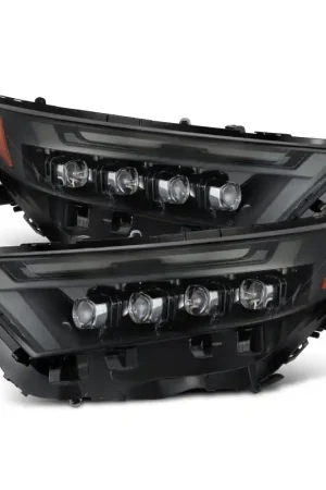 AlphaRex 19-23 Toyota RAV4 NOVA LED Projector Headlights Alpha-Black Limited Time