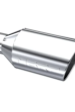 MBRP Universal Tip 8in O.D. Rolled End 4in inlet 18in length T304 Popular