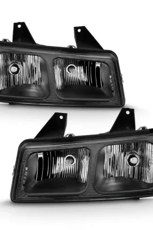 ANZO 2003-2017 Chevy Express Crystal Headlight Black Sale