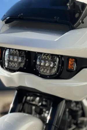 24+ ROAD GLIDE RIGID INDUSTRIES ADAPT XP MOUNTING BRACKET AND WIRING HARNESS Big Sale