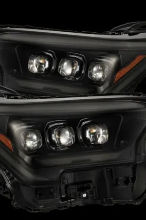 AlphaRex 2024 Toyota Tacoma NOVA-Series Projector Headlights (Pair) - Alpha-Black w/Activation Light Brand New