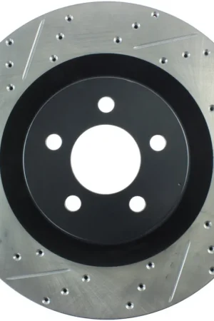 Trending StopTech SportStop 06-09 Chrysler SRT-8 Front Right Drilled & Slotted Rotor
