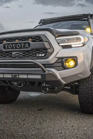 Cali Raised 16-23 Toyota Tacoma Stealth Bumper - Bull Bar / No Light Bar Bargain