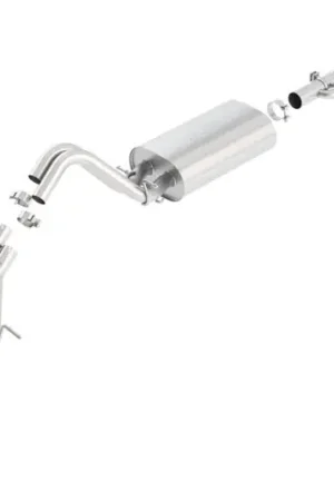 Free Shipping Borla 15-16 Cadillac Escalade ESV 6.2L Auto Trans Dual Round Rolled Truck Side Exit Catback Exhaust