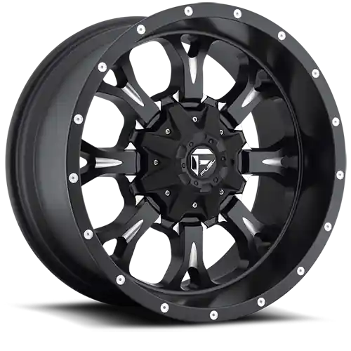 Aluminum Wheels 17X9 Krank D517 8 On 165.1 Matte Black Milled 125.2 Bore -12 Offset Fuel Off Road Wheels Weekend Sale