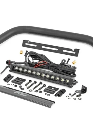 Safari Bar | 12" LED Light Bar | Black | DRL | Single Row | OE Modular Steel | Ford Bronco (21-25) Discount