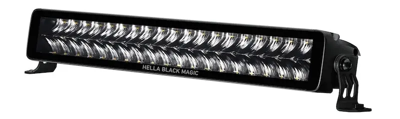 Hella Universal Black Magic 21in Double Light Bar - Driving Beam Sale