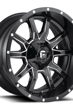 Free Returns Aluminum Wheels 20X9 Vandal D627 5 On 139.7/5 On 150 Gloss Black Milled 110.1 Bore 20 Offset Fuel Off Road Wheels