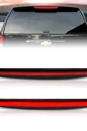 Top Rated ANZO 2007-2014 Chevrolet Suburban 1500 LED 3rd Brake Light Black Housing Red Lens w/ Spoiler 1pc