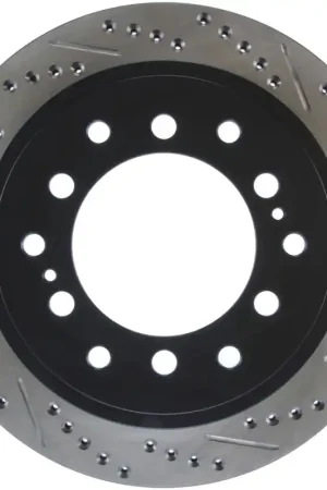 New Arrival StopTech Slotted & Drilled Sport Brake Rotor
