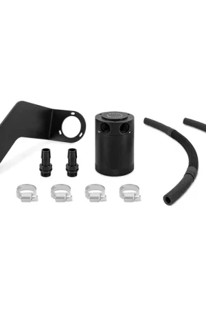 Secure Checkout Mishimoto 2018+ Subaru Crosstrek Baffled Oil Catch Can Kit - Black
