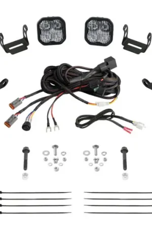 Next Day Delivery Diode Dynamics 14-18 Polaris RZR XP Stage Series SS3 A-Pillar Pod Kit - Sport White Combo