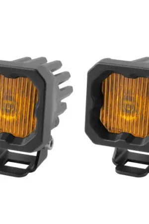 Diode Dynamics Stage Series C1 LED Pod - Yellow SAE Fog Standard ABL (Pair) Price Cut