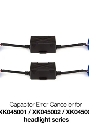 XK Glow Error Canceller Capacitor Lite Elite RBG Headlight Bulbs (2 in 1) - H10HB3HB4 One Day Deal