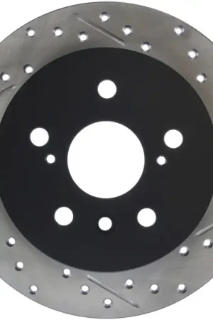 StopTech Sport Drilled & Slotted Rotor - Rear Left Top Rated