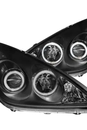 ANZO 2002-2003 Lexus Es300 Projector Headlights w/ Halo Black Deal
