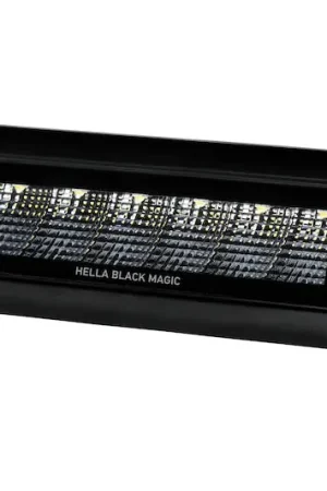 Hella Universal Black Magic 6 L.E.D. Flush Mount Mini Light Bar - Flood Beam Sale