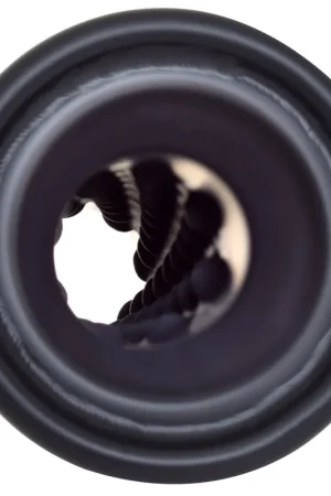 Gibson Rolled Edge Angle-Cut Muffler Quiet Tip - 4in OD/2.25in Inlet/12in Length - Black Ceramic Special Offer