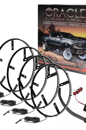 Money Back Guarantee Oracle LED Illuminated Wheel Rings - ColorSHIFT Dynamic - ColorSHIFT - Dynamic