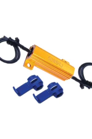 Crafted Oracle LED Load Equalizer 50w/ 6ohm Resistor for Turn Signal Rapid Flash