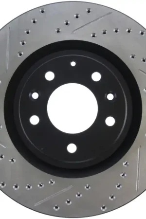 StopTech 04-09 Mazda RX-8 Slotted & Drilled Right Front Rotor Secure Checkout