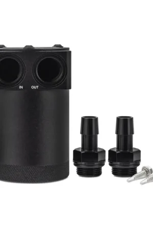 Mishimoto Parallel Port Universal Baffled Oil Catch Can Money Back Guarantee