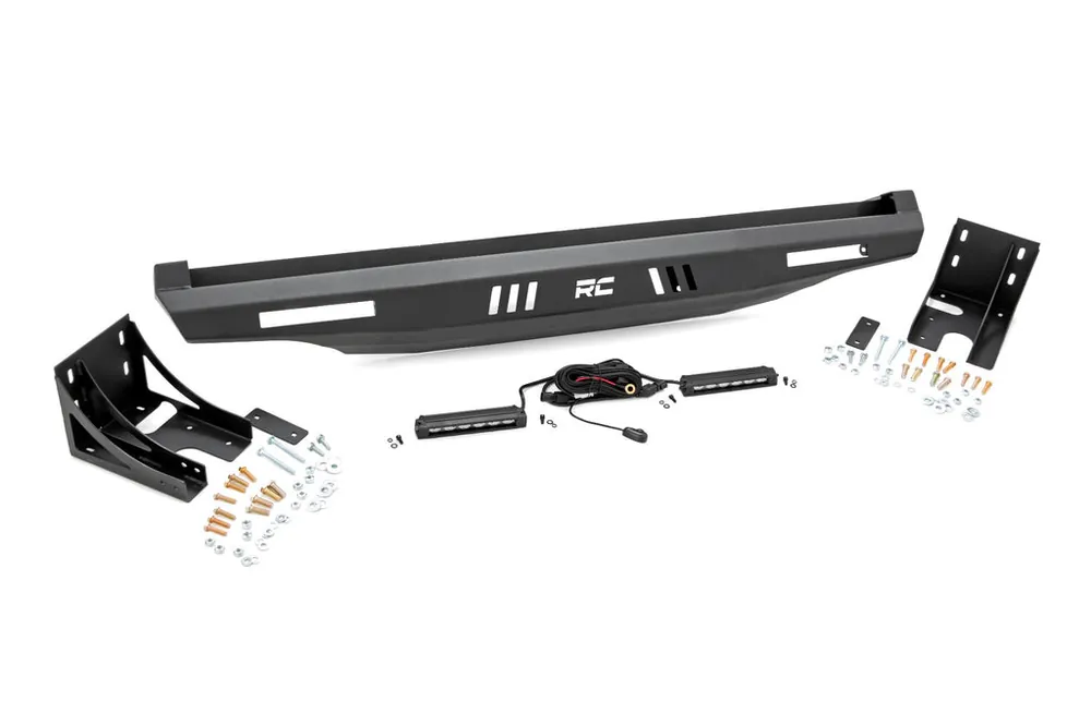 High Quality Can-Am/Polaris Rear Bumper w/LED For 16-21 Defender and 18-21 Ranger Rough Country