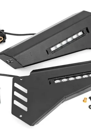 Honda Front Bumper Panels w/ 6.0 Inch LED Light Bars 16-20 Pioneer 1000 w/o Factory Stinger Rough Country Exclusive