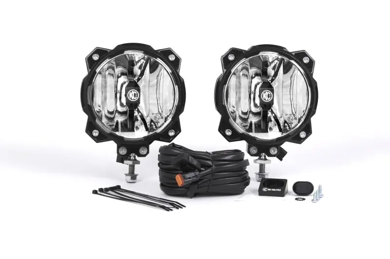KC HiLiTES 6in. Pro6 Gravity LED Light 20w Single Mount Spot Beam (Pair Pack System) Place Order