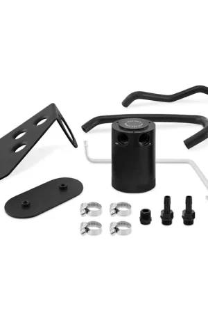 Mishimoto 2020+ Toyota Supra Baffled Oil Catch Can Kit - Black Viral
