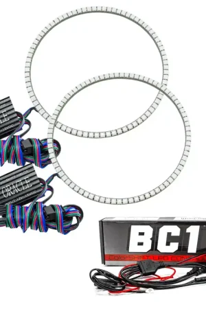 Must Have Oracle Jeep Wrangler JK 07-17 LED Waterproof Halo Kit - ColorSHIFT w/ BC1 Controller