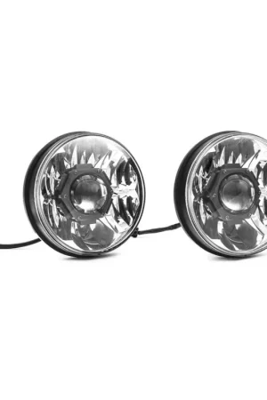 Buy Online KC HiLiTES 18-20 Jeep JL/JT 7in. Gravity LED Pro DOT Approved Replac. Headlight (Pair Pack Sys)