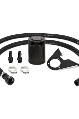 Mishimoto 2021+ Ford Bronco 2.3L Baffled Oil Catch Can - PCV Side - Black Best Choice