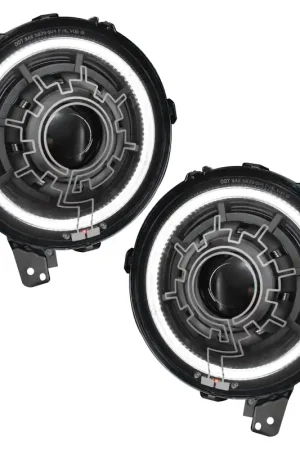 Limited Time Oracle Lighting 18-22 Jeep Wrangler JL Oculus Bi-LED Projector Headlights